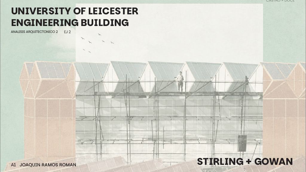 Representación analítica del Engineering Building de Leicester